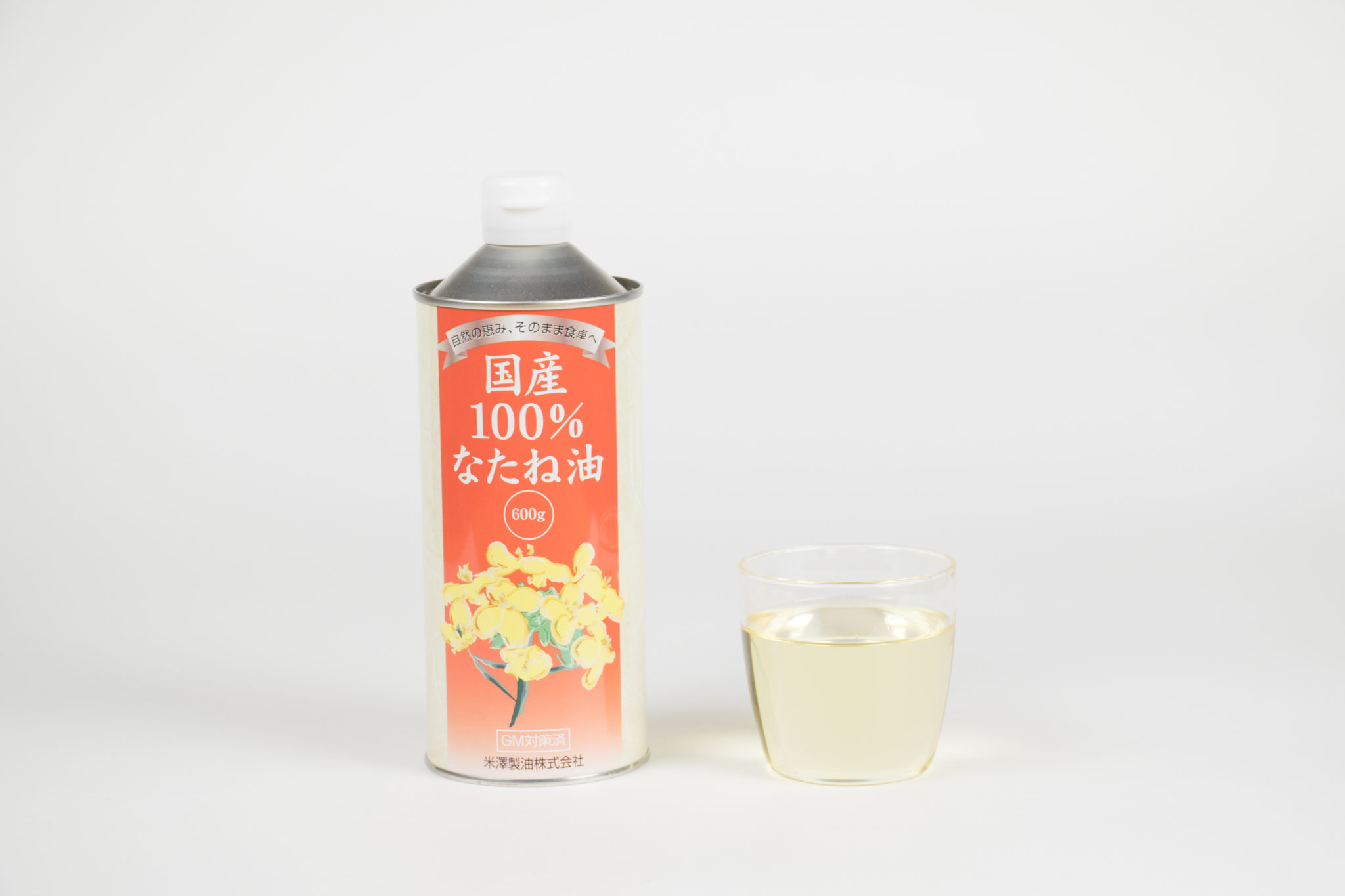 米澤製油の国産100％なたね油6缶セット（送料込み）